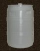 Пластиковая бочка-бидон объёмом 50 литров с диаметром горловины 40 мм